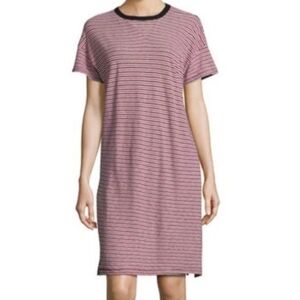 Rag & Bone Striped Tee Shirt Dress